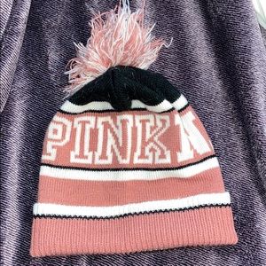 PINK beanie